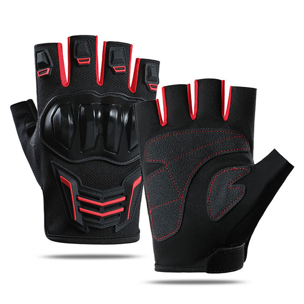 Mountain Biking Gloves - Ademende motorhandschoenen Zomer Halfvinger Guantes Moto