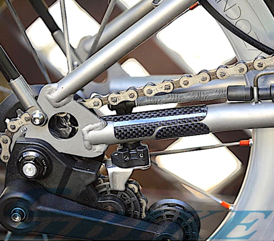 Chainstay Protector Wrap - Protector Voor Brompton Vouwfiets Carbon Chain
