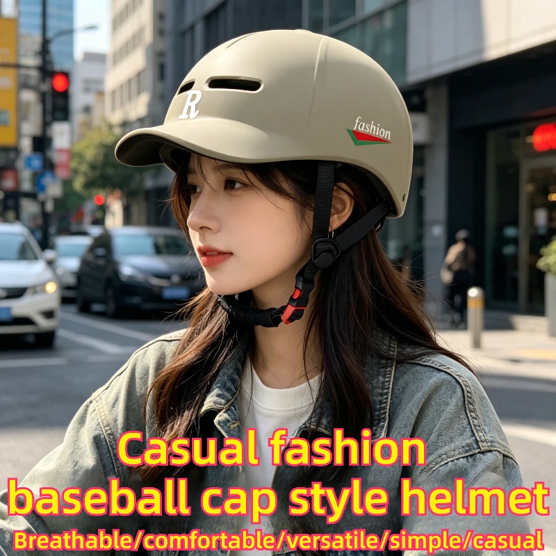Mountain Biking Hat - Baseball-hoed-stijl zonnekap helm voor volwassenen, mountainbike-