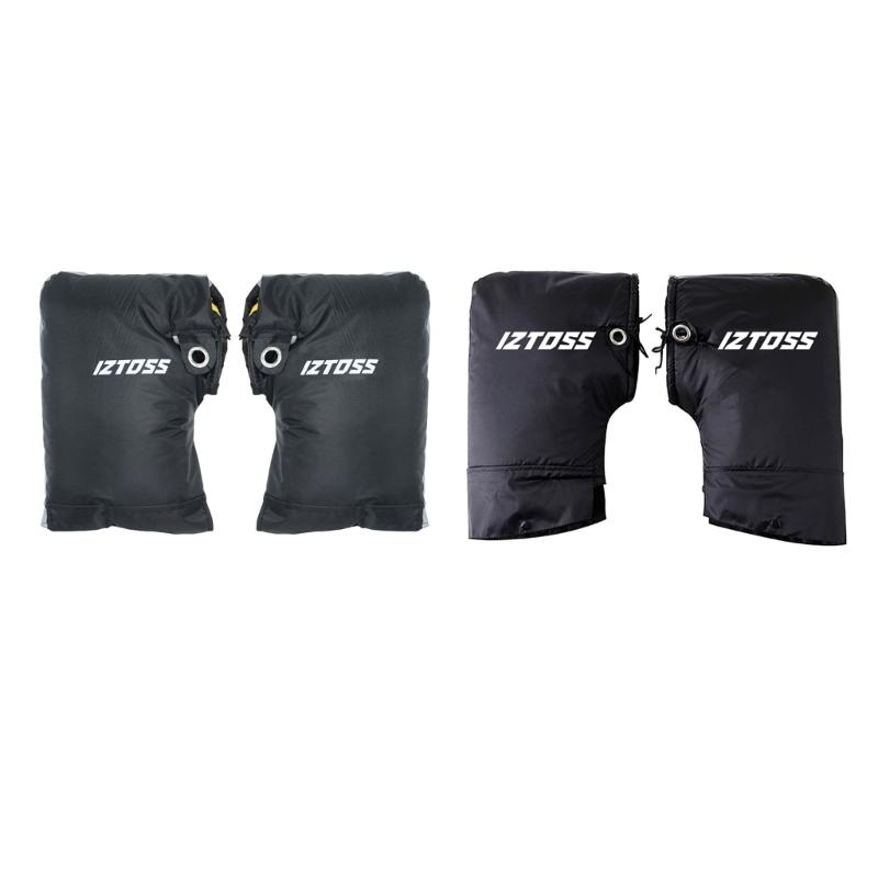 Mountain Biking Gloves - Beschermende motorfiets dikke warme stuurmofgreep handgreep
