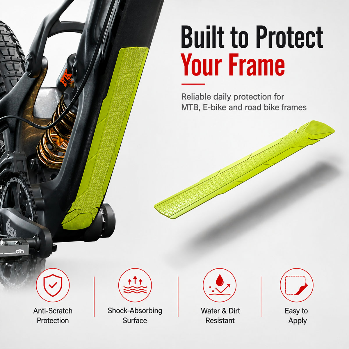 PINMOAP 1PC Fietsframebescherm - Chainstay Protector Wrap recensie en prijs