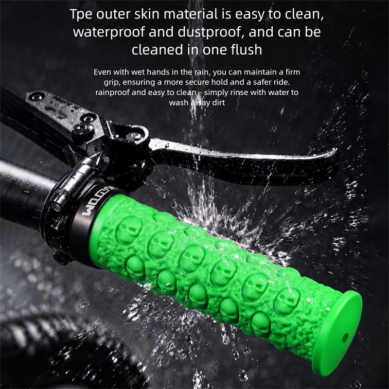 Fietsstuurgrepen, Skull Lock-O - Mountain Biking Gloves recensie en prijs