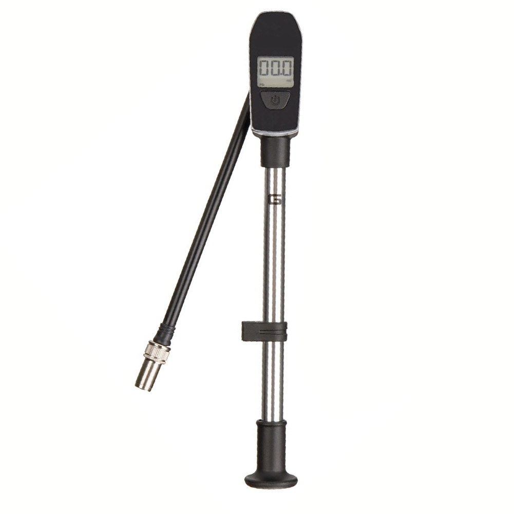 Fiets-schokpomp met manometer, - Shock Pump Suspension recensie en prijs