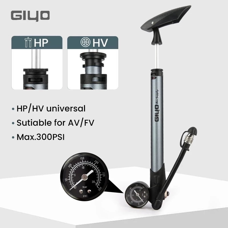 Giyo GS-41P 300psi Fiets Schok - Shock Pump Suspension recensie en prijs