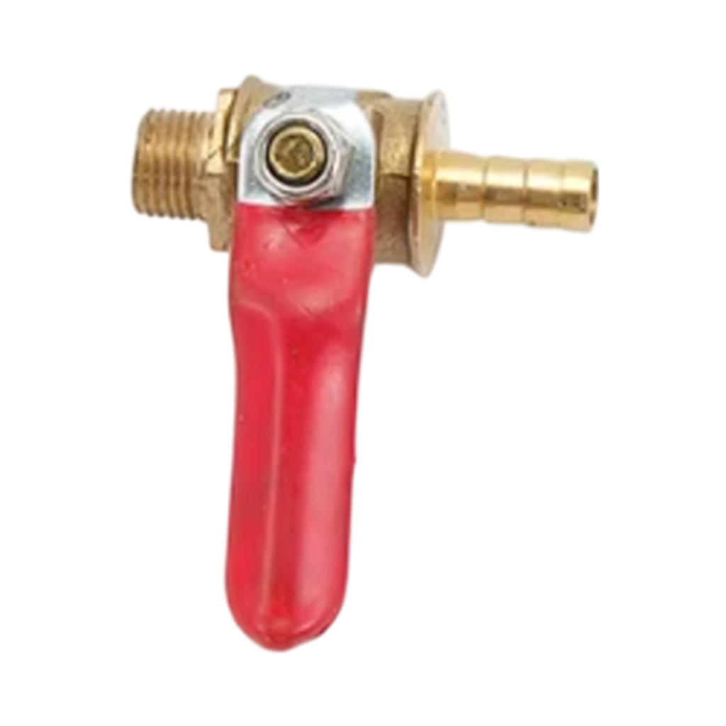 Messing kogelkraan met manneli - Spoke Nipple Brass recensie en prijs