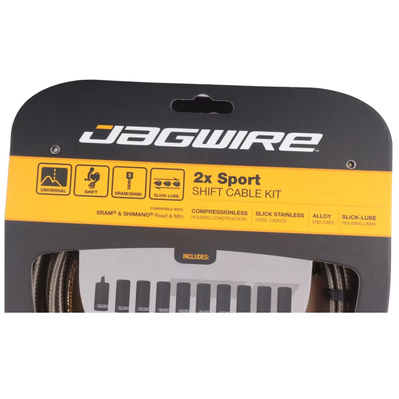 JAGWIRE 2x Sport Shift Kabel V - Mountain Biking A Sport recensie en prijs